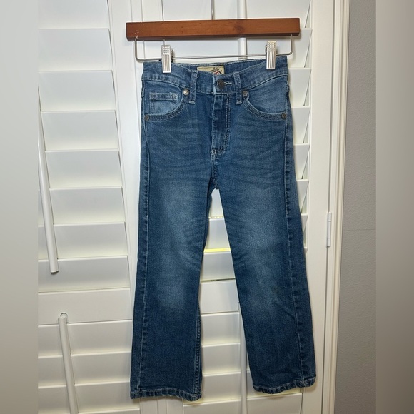 Wrangler 20X Boys' Caprock Canyon Medium Wash Slim Fit Boot Cut Jean - Picture 1 of 2
